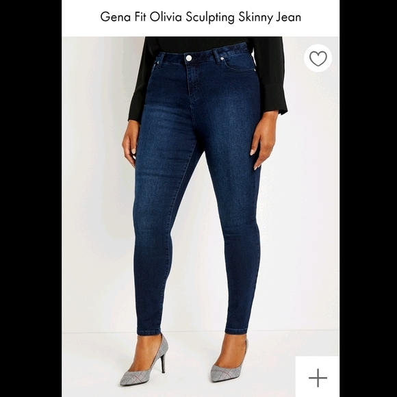 Eloquii Denim - NWT  Eloquii Gena Fit Sculpting Skinny Jean